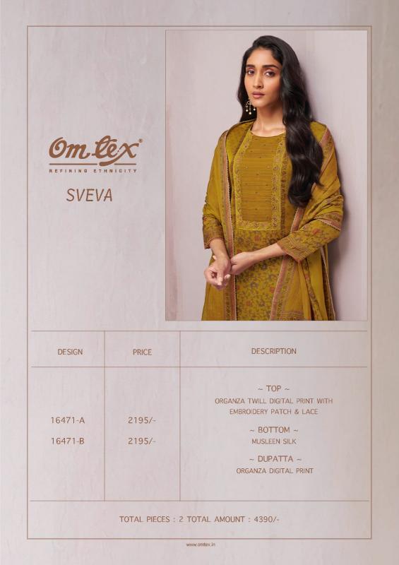 Omtex sveva dress material wholesale